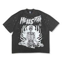 HELLSTAR STUDIOS INNER PEACE TEE ‘WASHED BLACK’