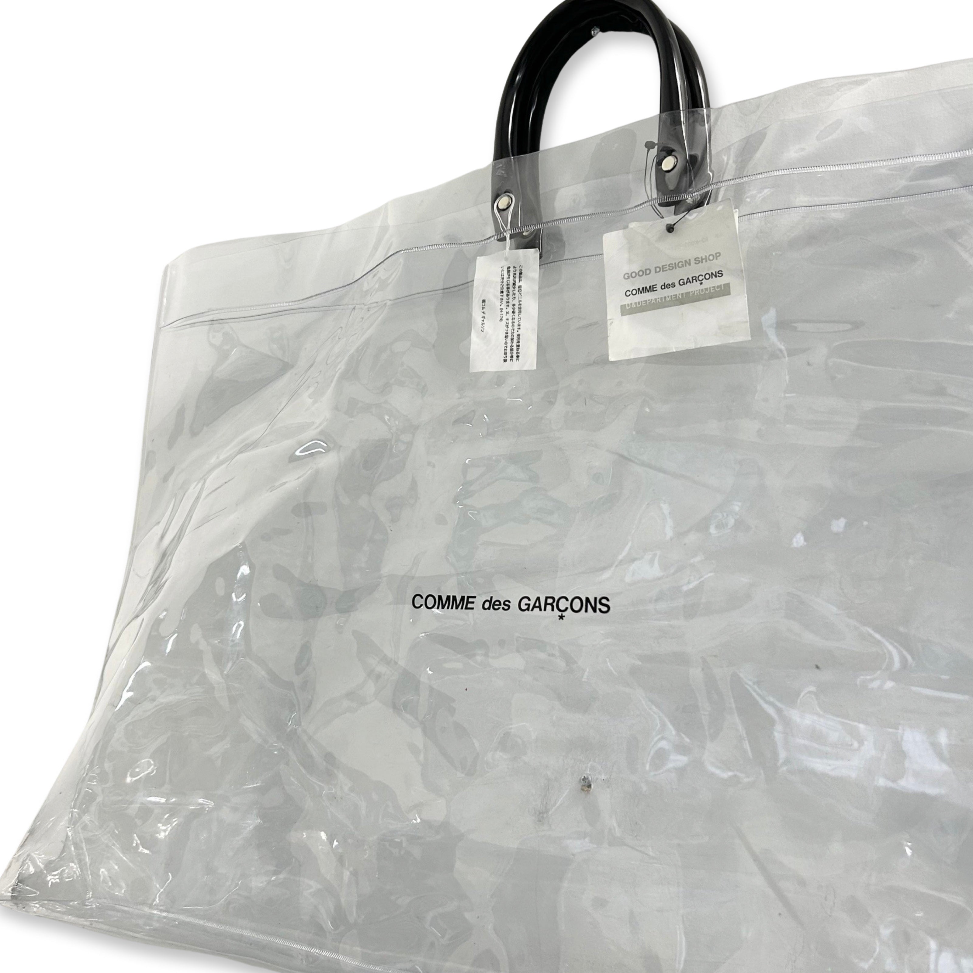 COMME DES GARÇONS GOOD DESIGN TRANSPARENT BAG – Drip Tea Market