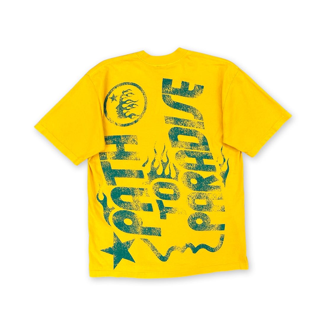 HELLSTAR STUDIOS JEUSUS TEE ‘YELLOW’