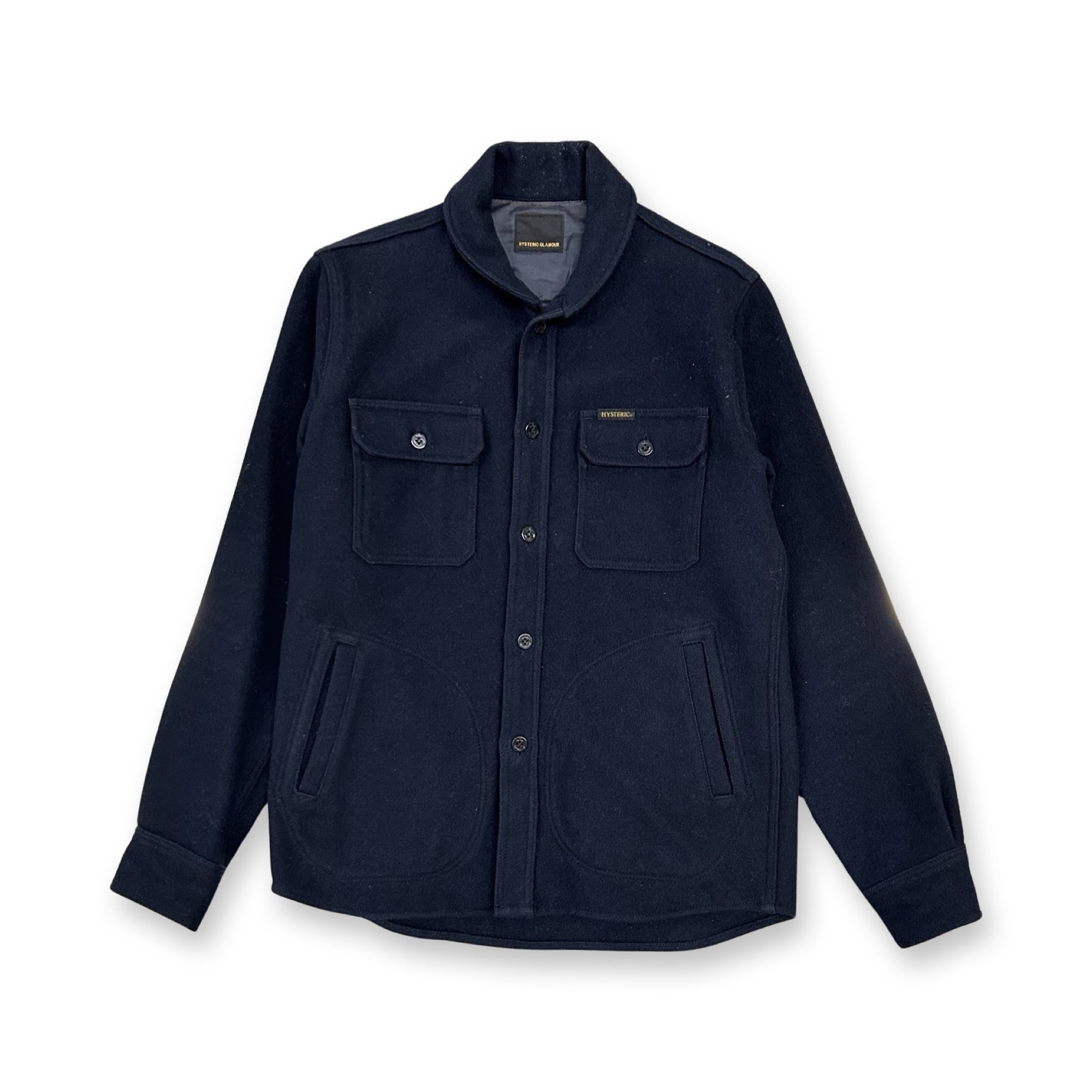 HYSTERIC GLAMOUR UPSIDE DOWN JACKET ‘NAVY’