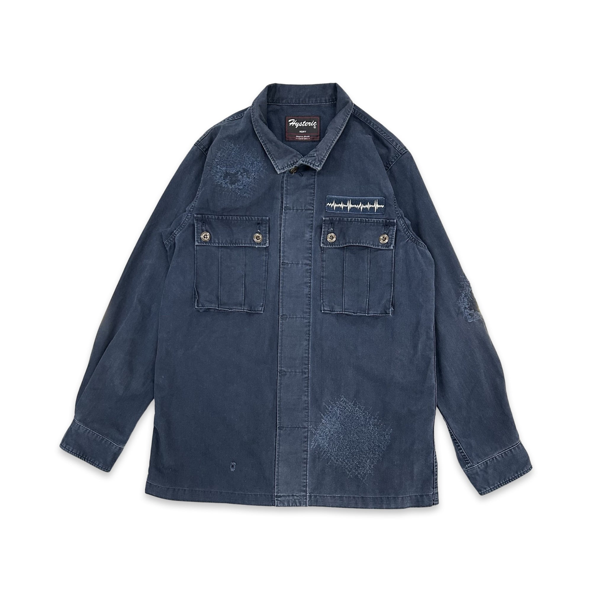 HYSTERIC GLAMOUR ELECTRONIC MEDITATION M65 ‘NAVY’