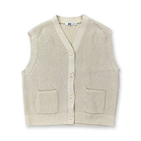 UNIQLO X LEMAIRE KNITTED VEST ‘CREAM’