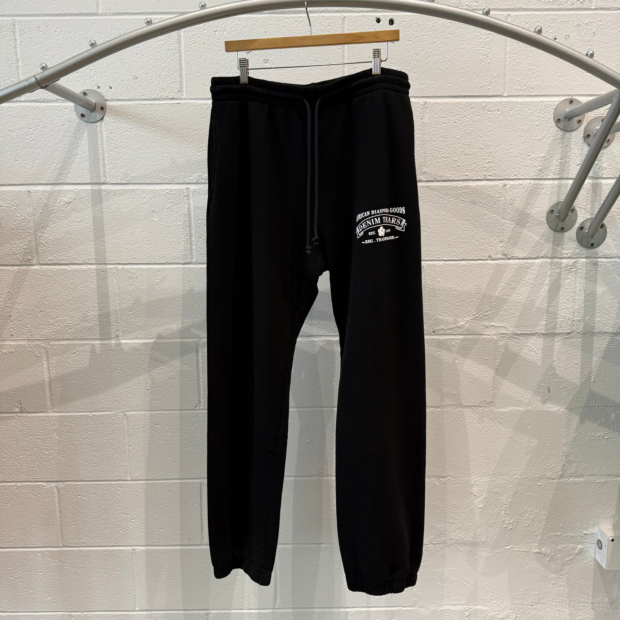 Denim Tears - Trademark Sweatpants ‘Black’