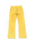 BARE KNUCKLES CORDUROY PATCH FLARED PANTS