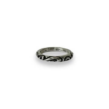 Chrome Hearts Scroll Band Ring